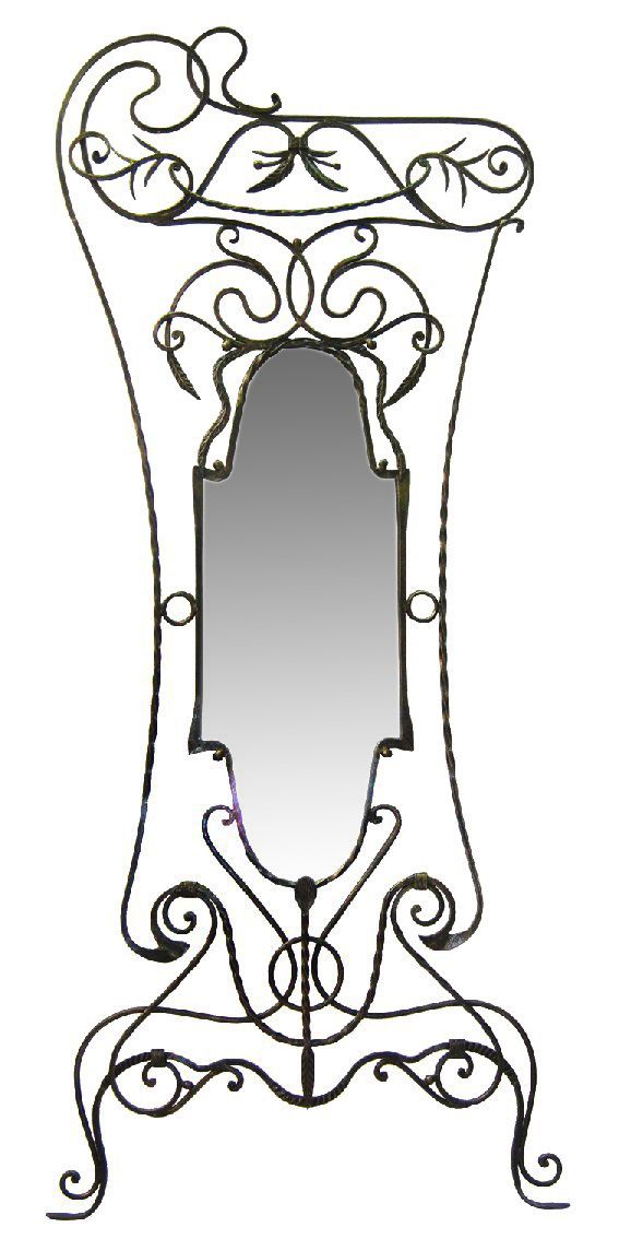Кованая рама зеркала 3